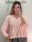 Blusa Manga Larga-Fruncido