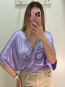 Blusa Satinada Nudo