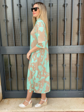 Vestido Camisero Estampado