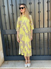 Vestido Camisero Estampado