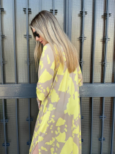 Vestido Camisero Estampado