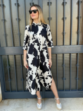 Vestido Camisero Estampado